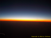 Sonnenaufgang 12000 Meter